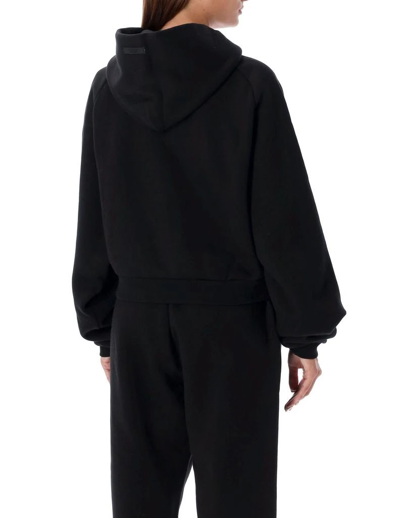 Essentials Fear Of God Essentials Logo-Printed Long Sleeved Hoodie 2