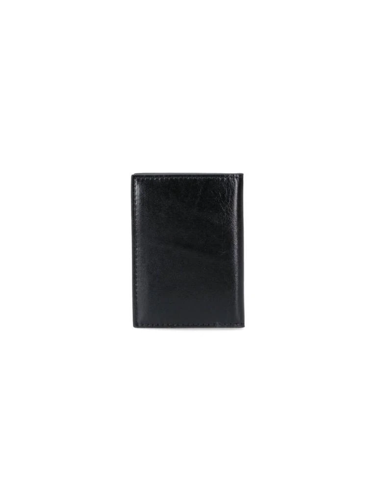 Vivienne Westwood Smooth Black Wallet With Iconic Emblem 2