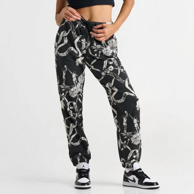 Jordan Women's Jordan Brooklyn Fleece All-over Print Jogger Pants 3