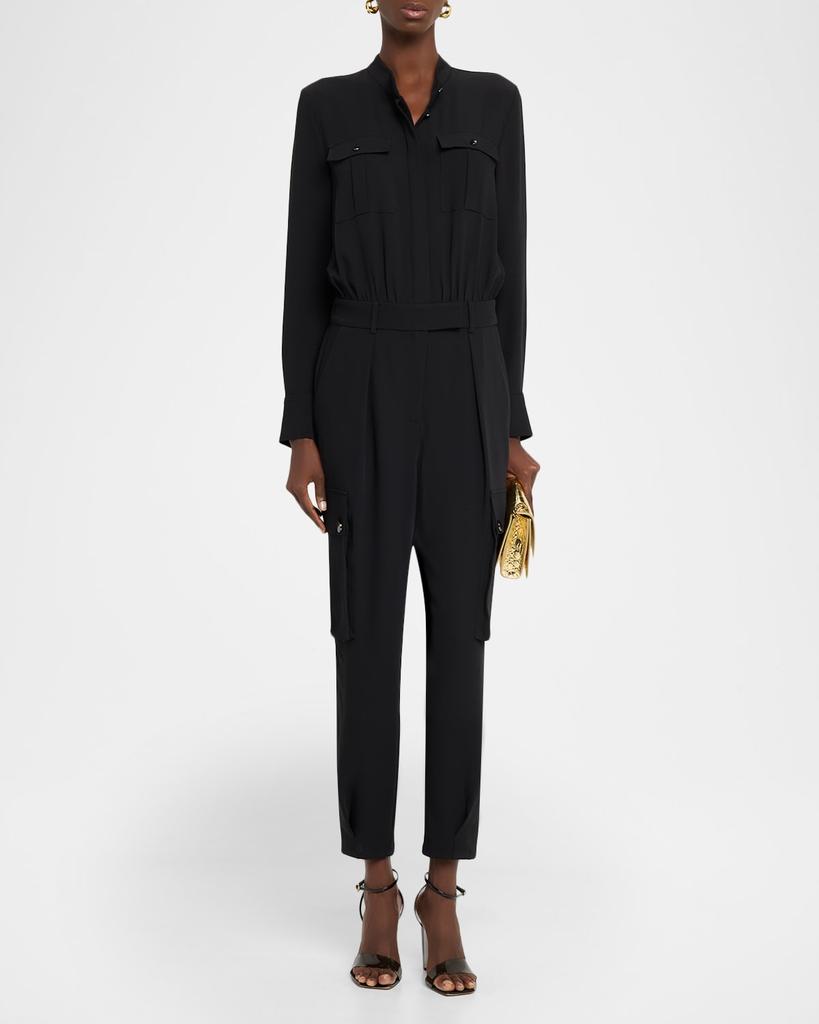 Ramy Brook Onyx Utility Jumpsuit