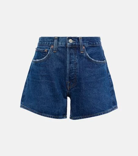 AGOLDE Parker Long high-rise denim shorts 1