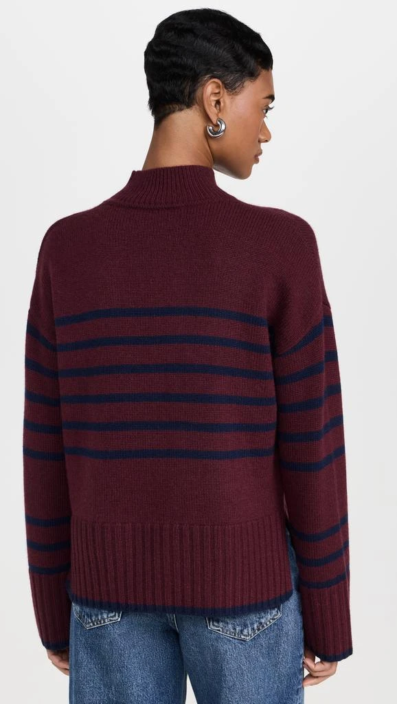 Stateside Striped Mock Neck Sweater 2