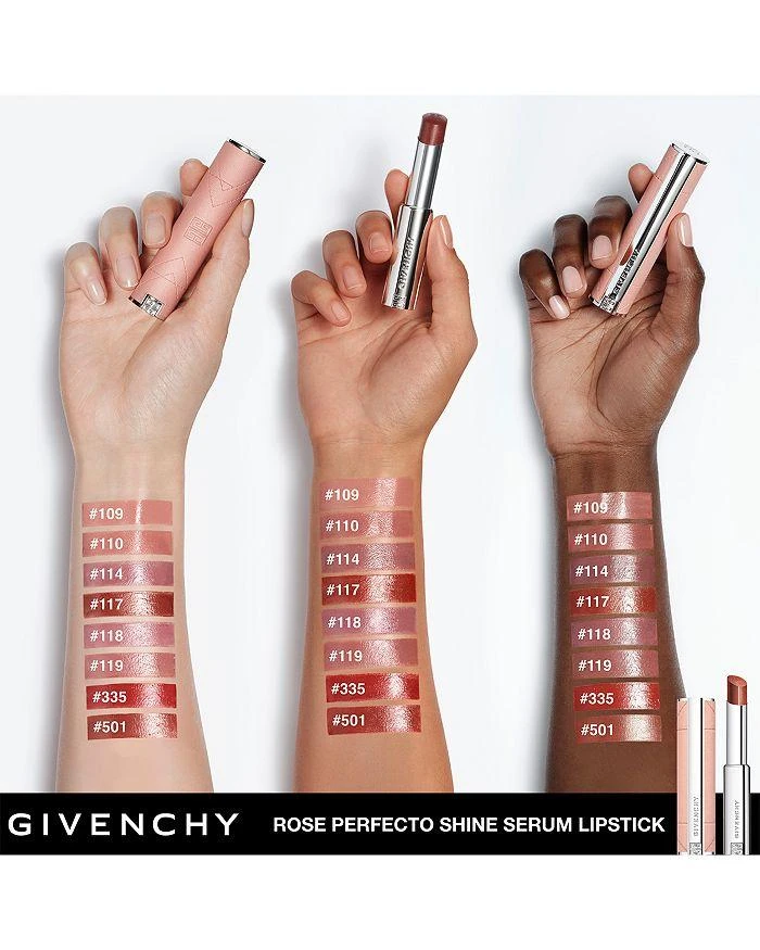 Givenchy Rose Perfecto Shine Serum Lipstick 0.11 oz. 5