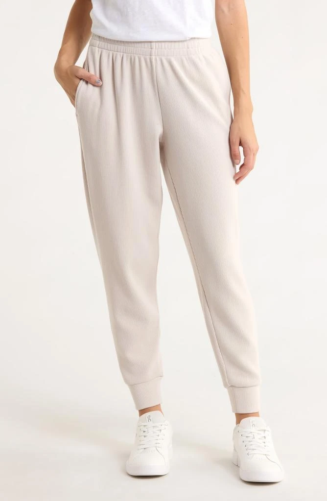 APANA Eden Ottoman Ribbed Joggers