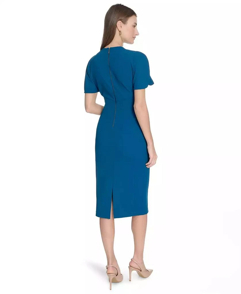 Calvin Klein Women
s Scuba Crepe Sheath Dress 5