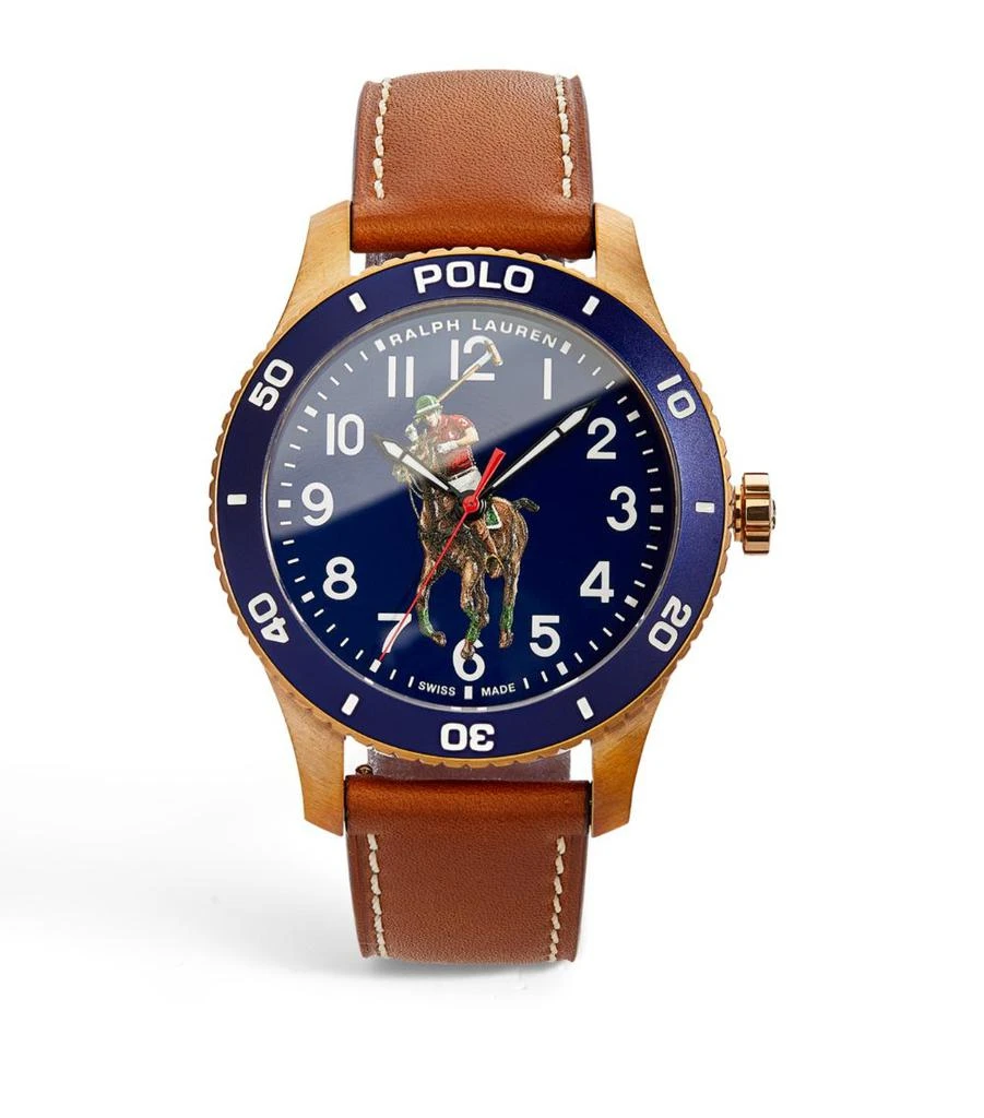 Ralph Lauren Bronze Polo Sport Watch 42mm 1