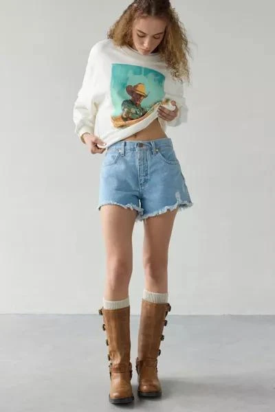 Wrangler Wrangler High-Rise Cutoff Short 2
