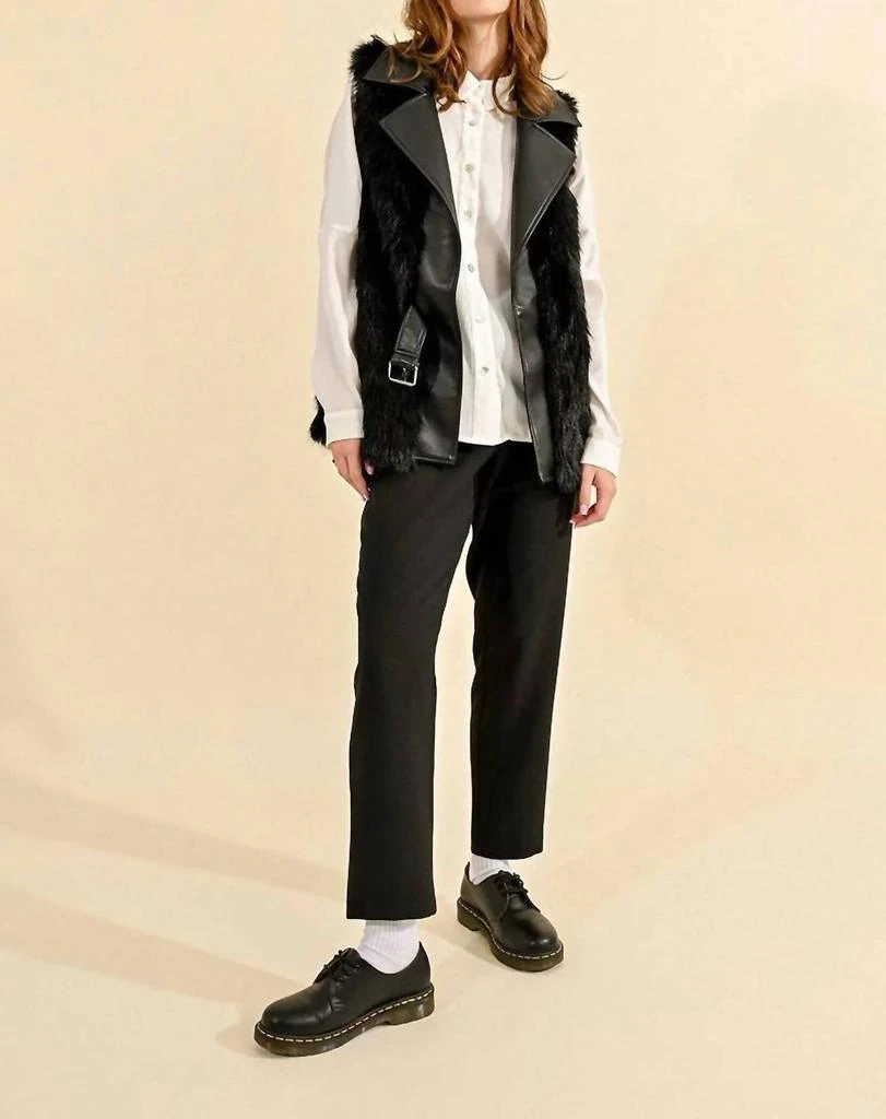Molly Bracken Molly Bracken - Straight Leg Cigarette Pants 5