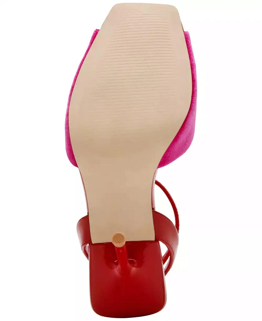 Steve Madden Women's Lilac Peep-Toe Two-Piece Sandals 5