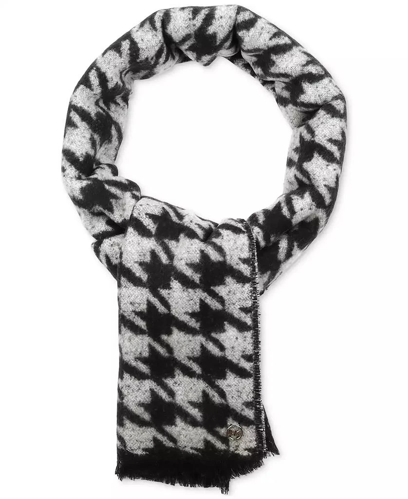 Michael Kors MICHAEL Women's Houndstooth Wrap Scarf 6