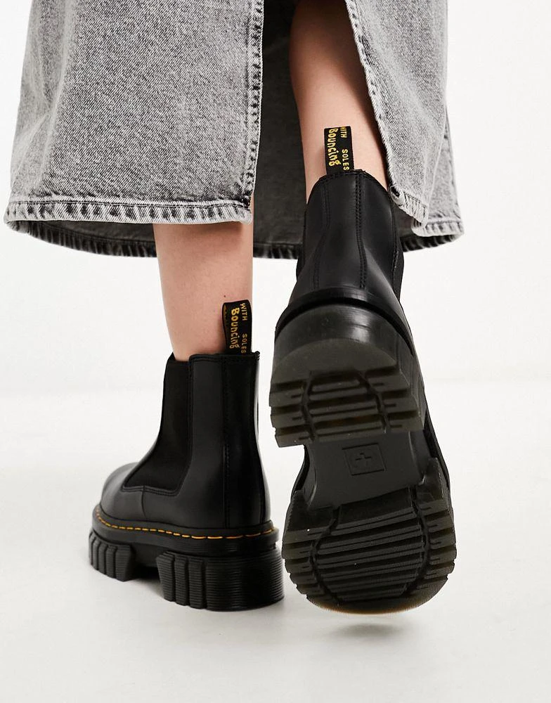 Dr. Martens Dr Martens Audrick chunky flat chelsea boot in black 2