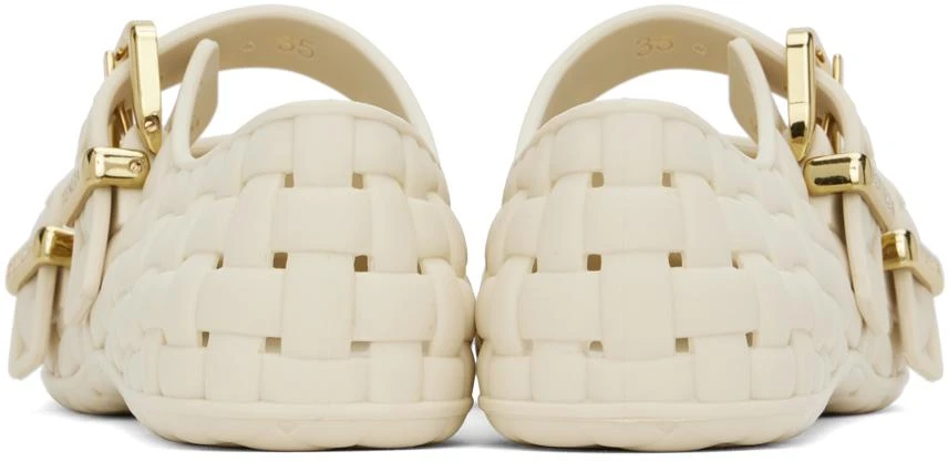 Bottega Veneta Off-White Amy Mary-Jane Ballerina Flats 2