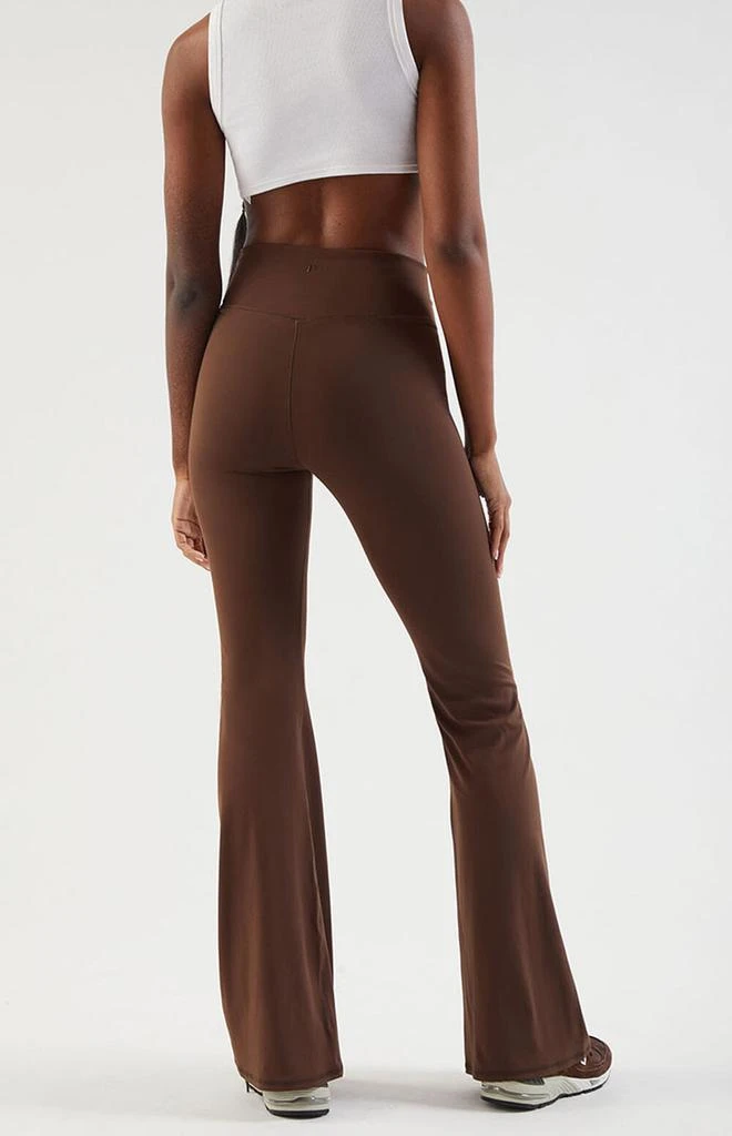 PAC 1980 PAC WHISPER Active Crossover Flare Yoga Pants 5