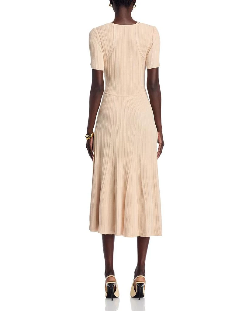 Misook Knit Fit and Flare Dress 4