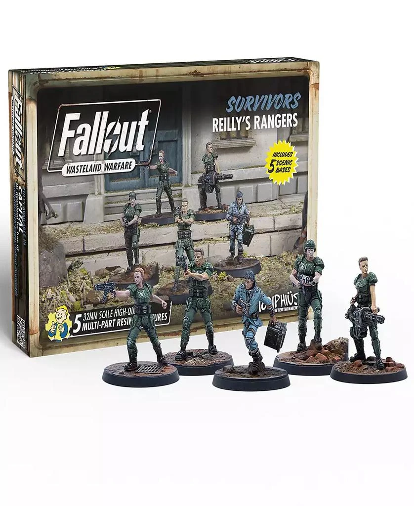 Modiphius Survivors Reilly's Rangers Miniatures 3