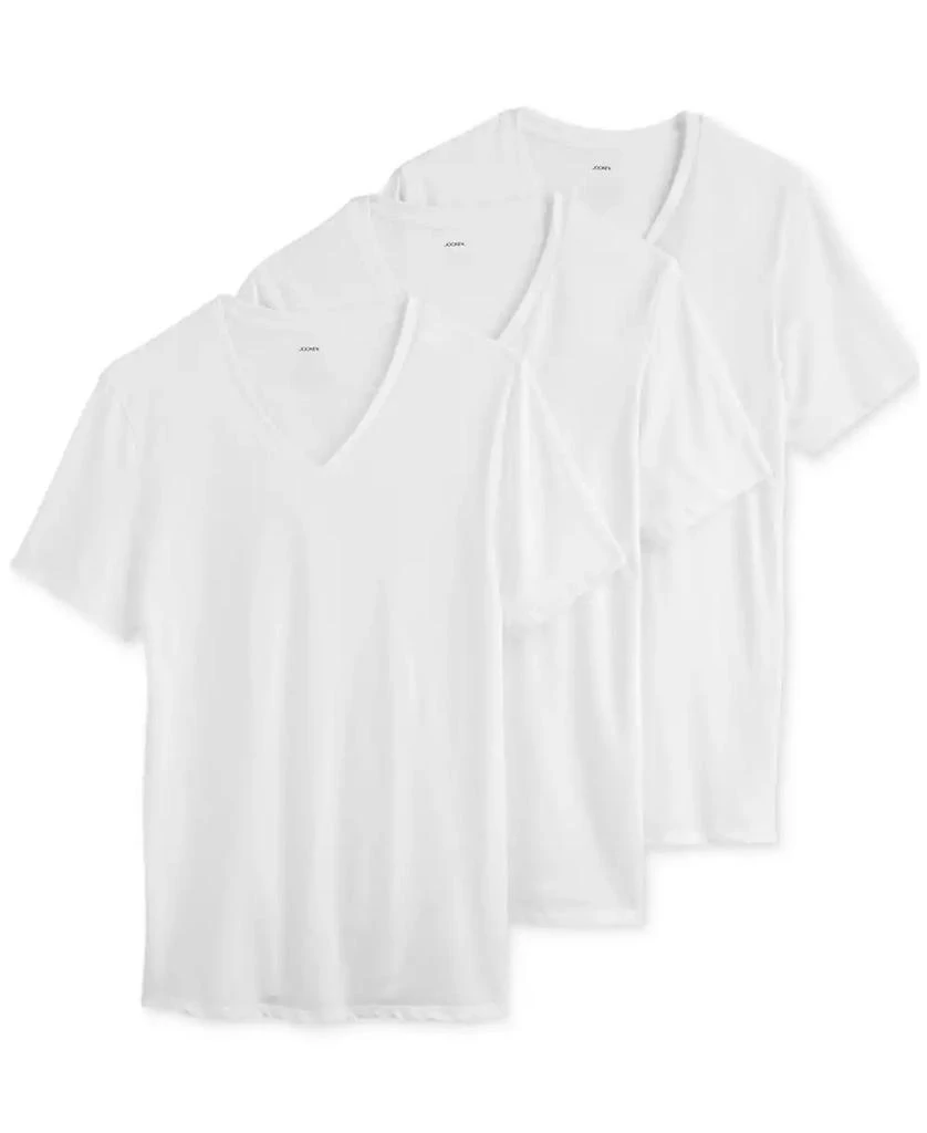 Jockey Men's Stretch Short-Sleeve V-Neck T-Shirts, Pack of 3 1