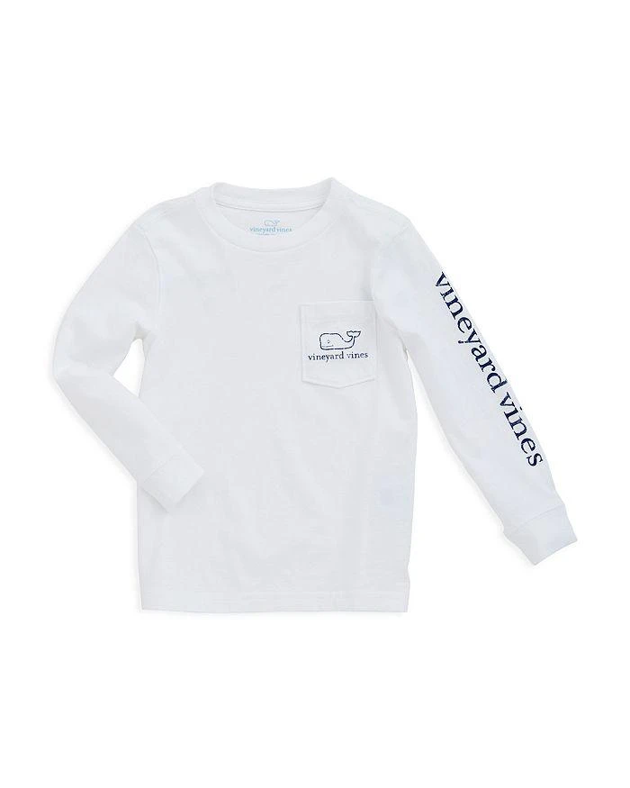 Vineyard Vines Boys' Long-Sleeve Vintage Whale Pocket Tee - Little Kid, Big Kid 2