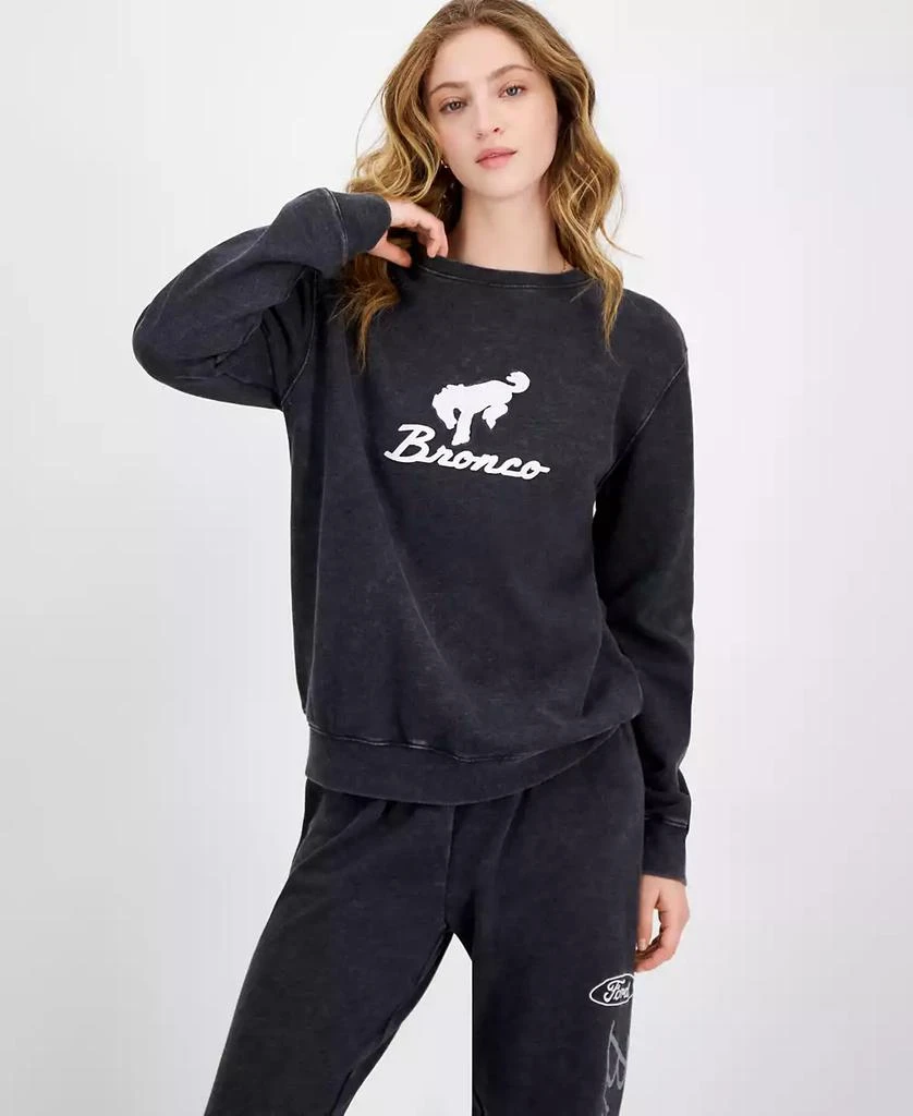 Love Tribe Juniors' Ford Bronco Crewneck Sweatshirt 1