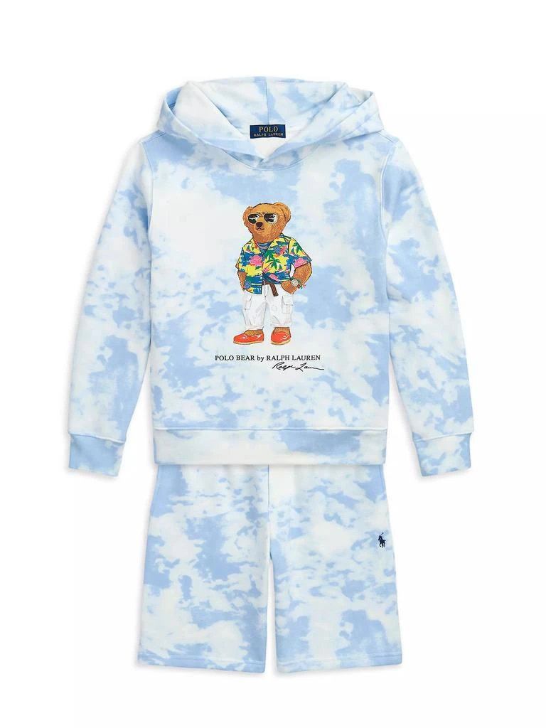 Ralph Lauren Little Boy's &amp; Boy's Polo Bear Tie-Dye Hoodie 2