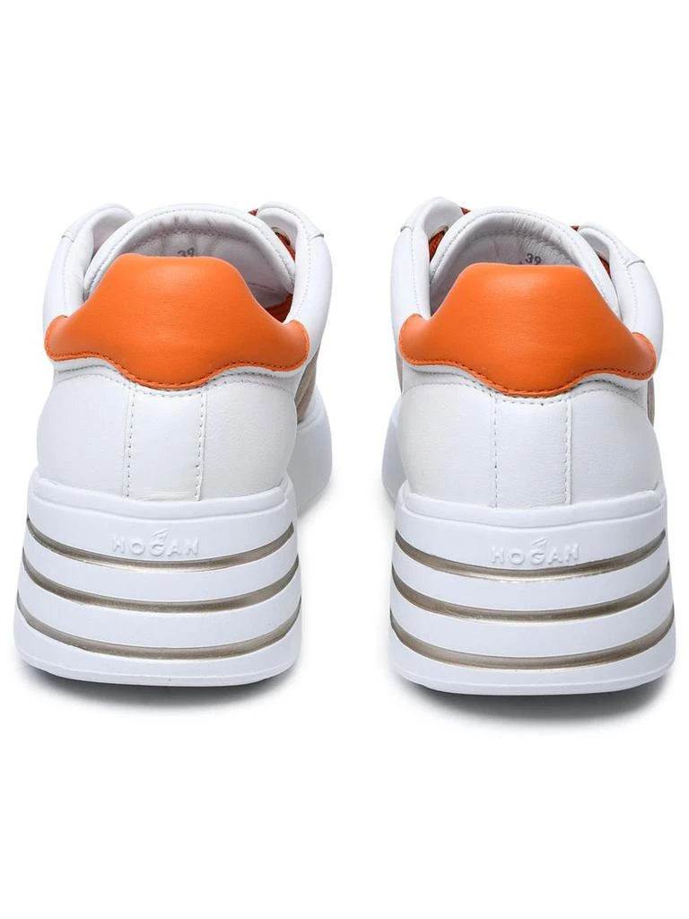 Hogan Hogan White Leather Sneakers 4