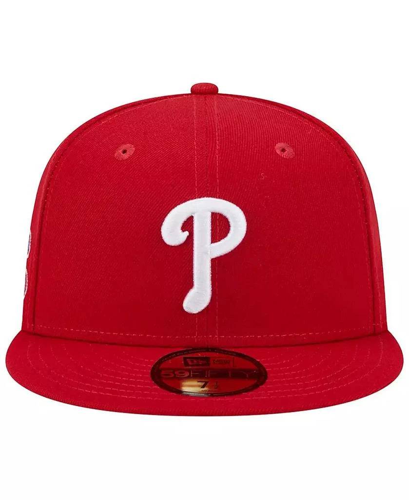 New Era Men's Red Philadelphia Phillies 1980 World Series Team Color 59FIFTY Fitted Hat 3