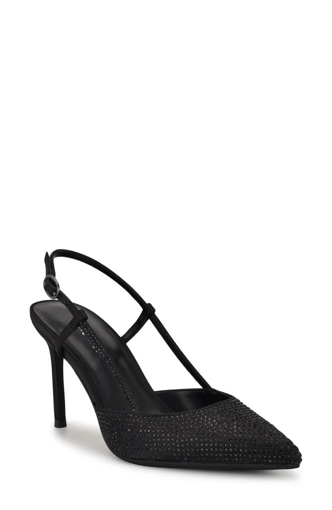Nine West Romeo Rhinestone Slingback Pump 1