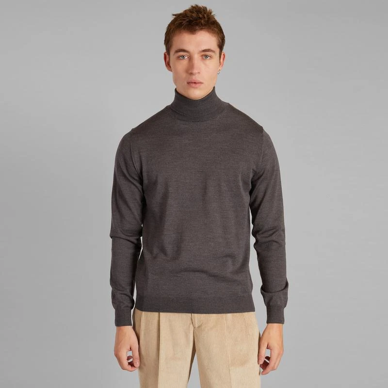 L'Exception Paris Merino Turtleneck Jumper Anthracite L'EXCEPTION PARIS 1