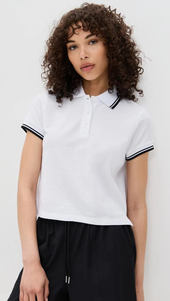 Beyond yoga Country Club Polo Tee 1