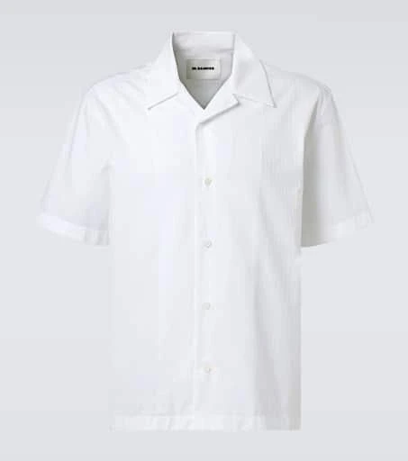 Jil Sander Checked cotton poplin shirt 1