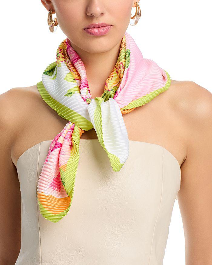 Echo Design Sunshine Garden Pleated Diamond Scarf