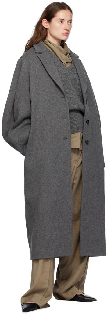 LE17SEPTEMBRE Gray V-Neck Vest 4