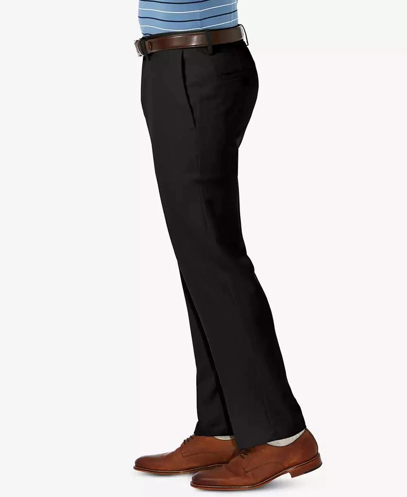 Haggar Men's Cool 18 PRO Stretch Straight Fit Flat Front Dress Pants 3