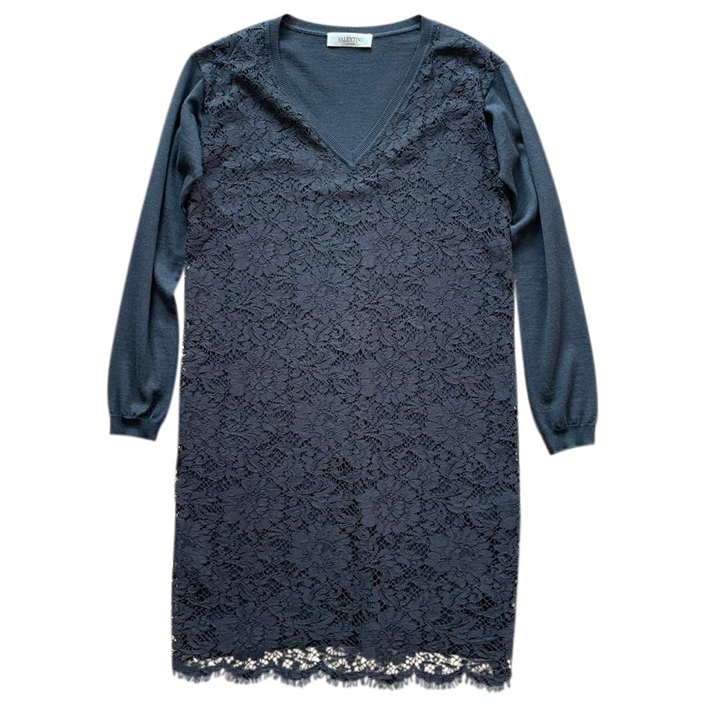 Valentino Valentino Garavani Wool mid-length dress - Dresses