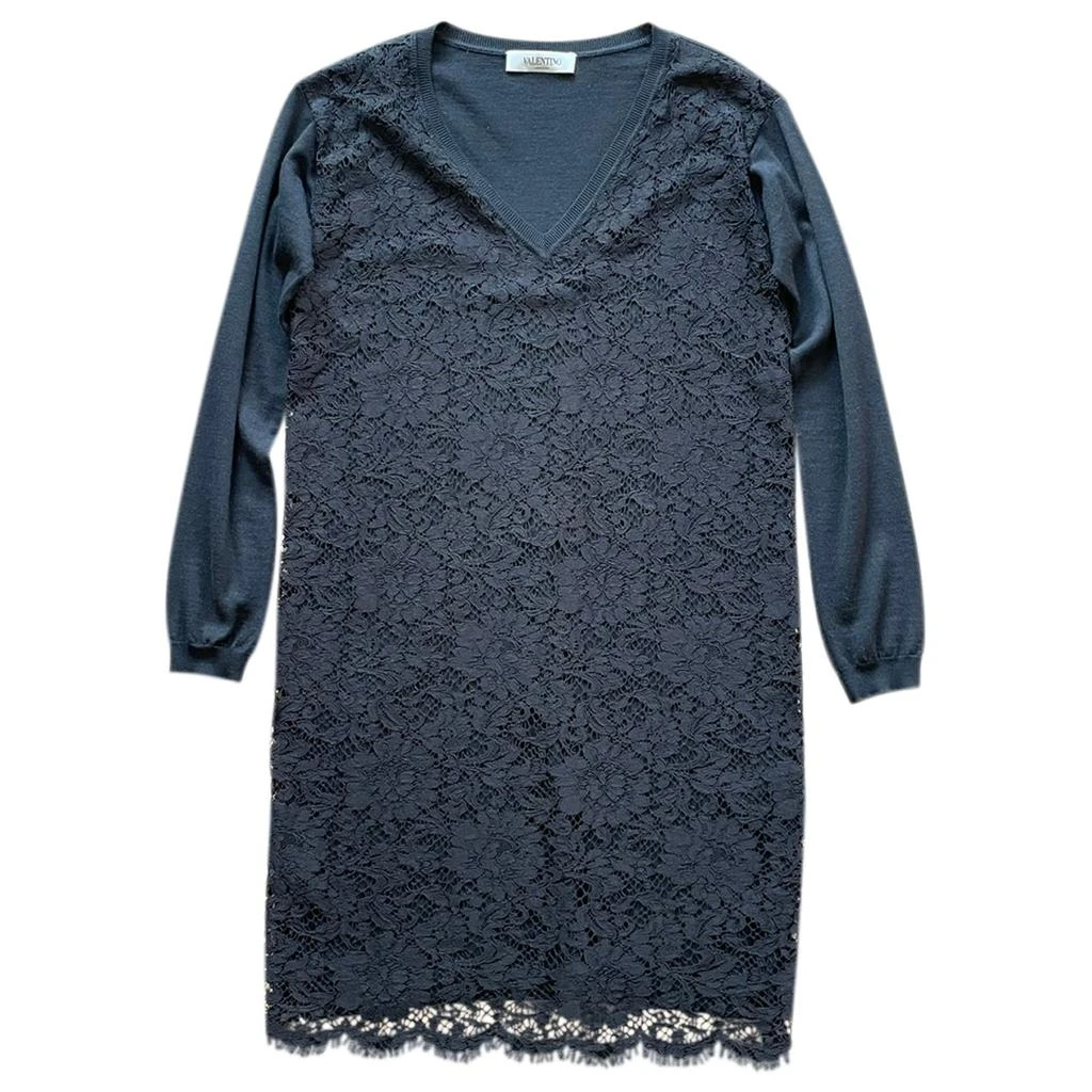 Valentino Valentino Garavani Wool mid-length dress 1