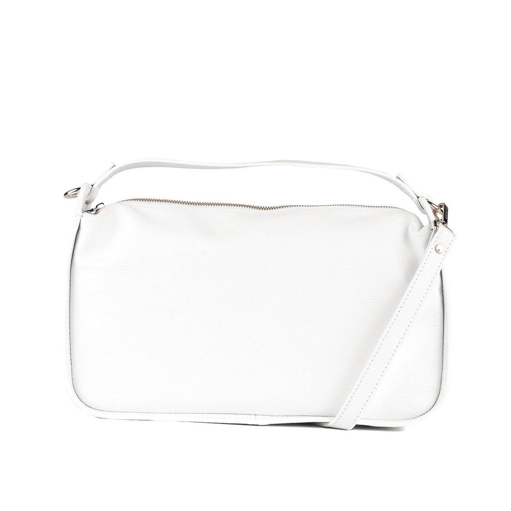 My Best Bag My Best Bag Berlin Bag In Grained Leather White