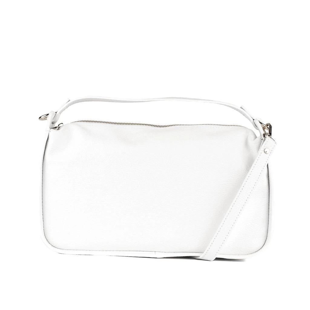 My Best Bag My Best Bag Berlin Bag In Grained Leather White 1