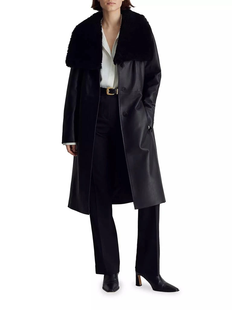 Dawn Levy Nina Leather Coat 2
