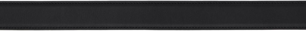 Andersons Black Stitch Trimmed Belt