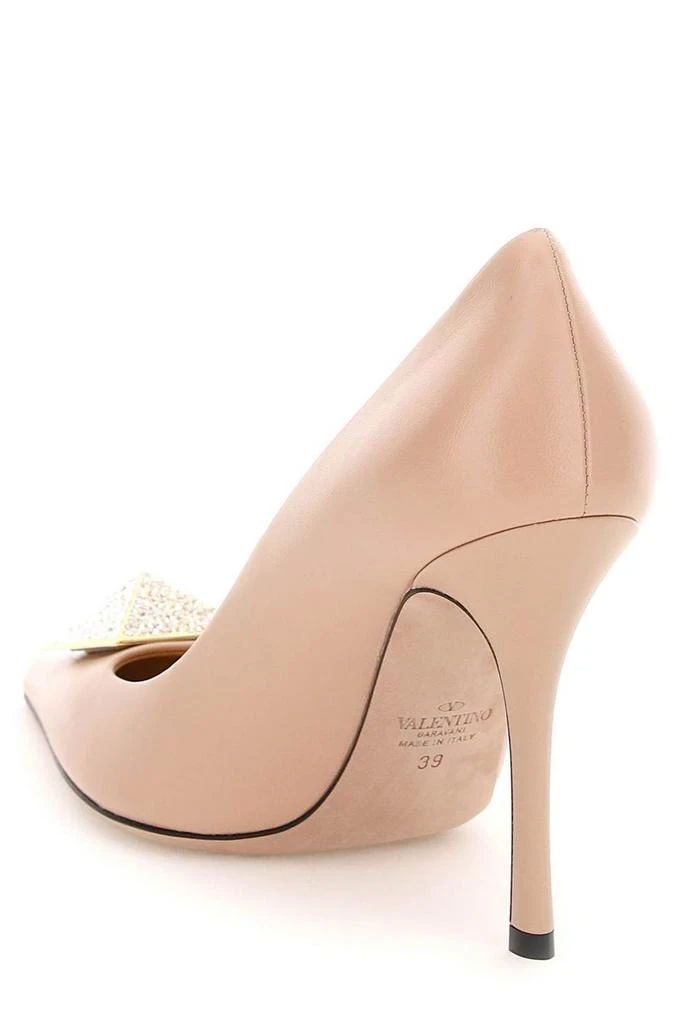 Valentino Valentino Garavani One Stud Pointed Toe Pumps 2