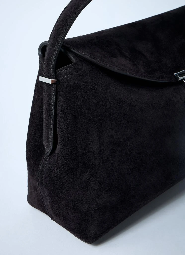 Totême T-Lock Suede Handbag 4