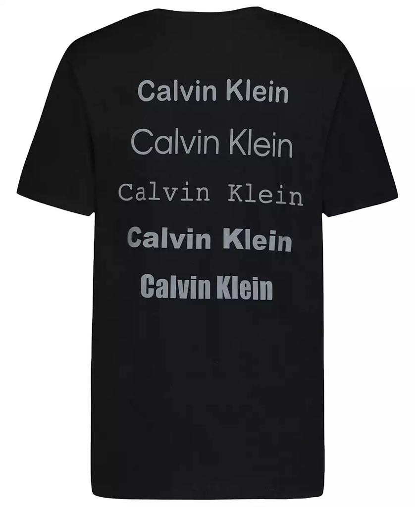 Calvin Klein Big Boys Stacked Logos Short Sleeve T-Shirt