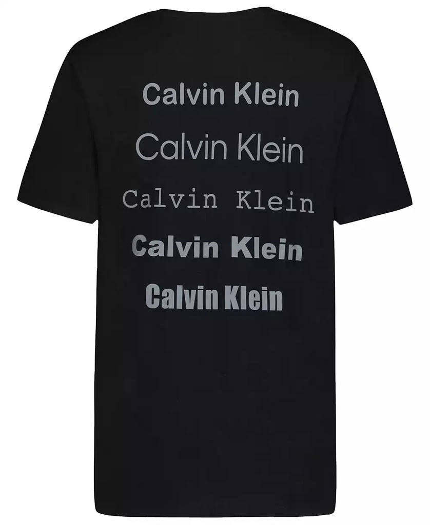 Calvin Klein Big Boys Stacked Logos Short Sleeve T-Shirt 2