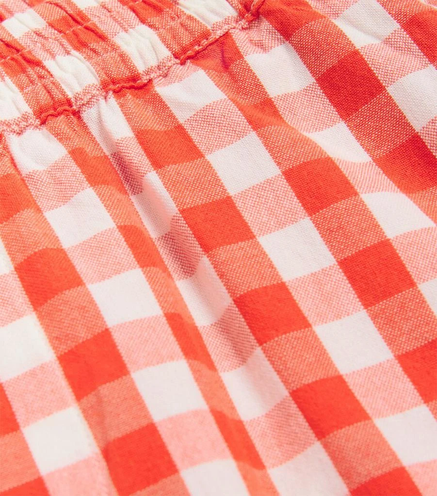 Stella McCartney Cotton Poplin Gingham Shorts (3-14+ Years) 3