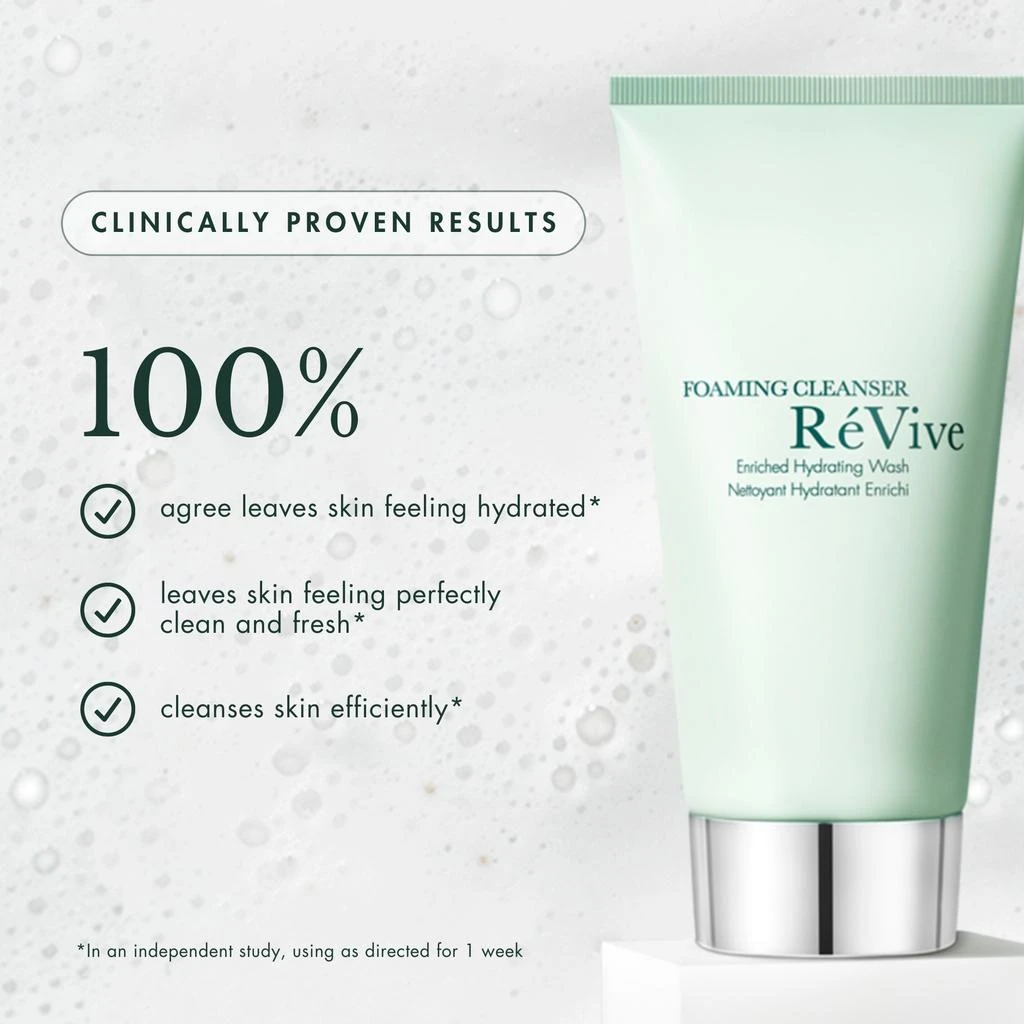 Revive RéVive Skincare Foaming Cleanser Enriched Hydrating Wash 125ml 2
