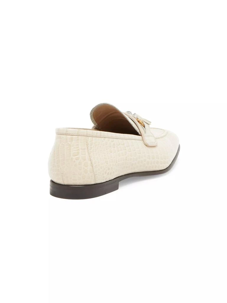 Tom Ford Alligator-Embossed Leather Loafers 3