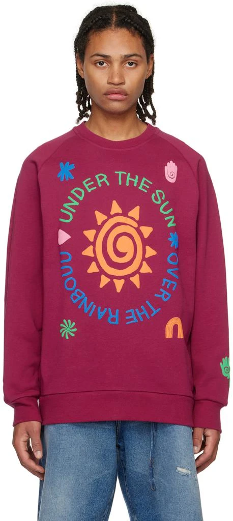 Double Rainbouu Purple 'Under The Sun' Sweatshirt 1
