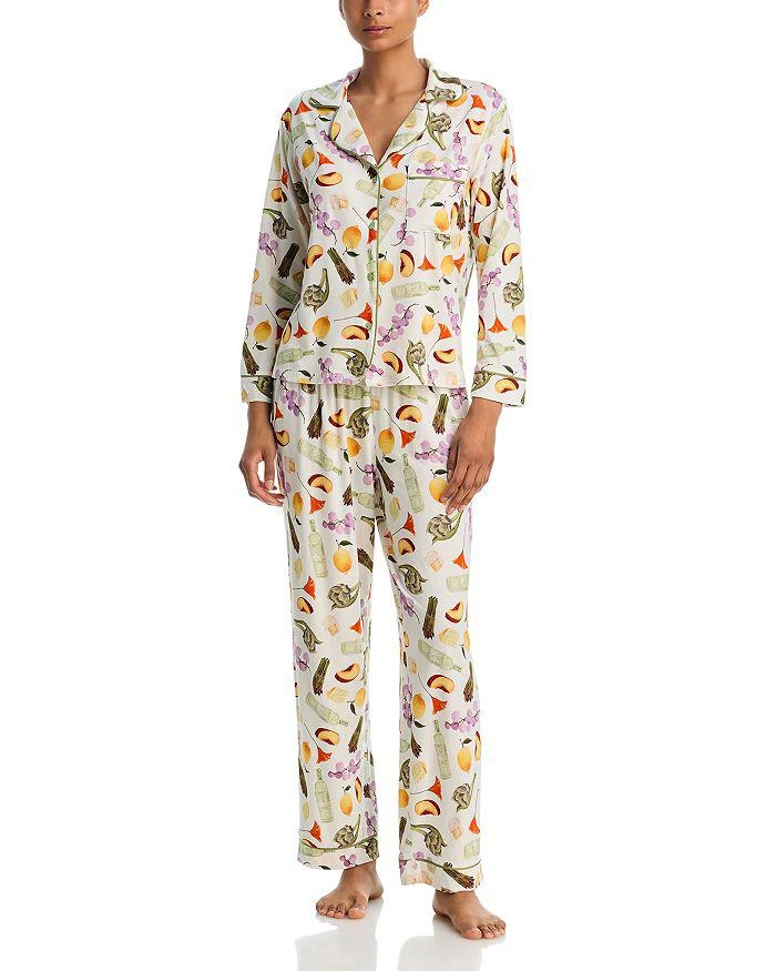 AQUA AQUA Notched Top
Pants Pajama Set - Exclusive