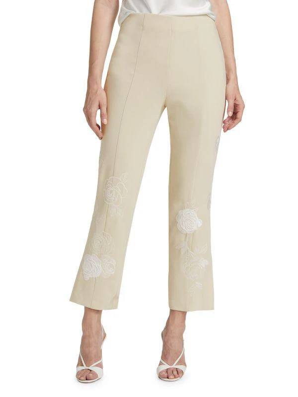 Cinq à Sept Brianne Floating Roses Pants 1