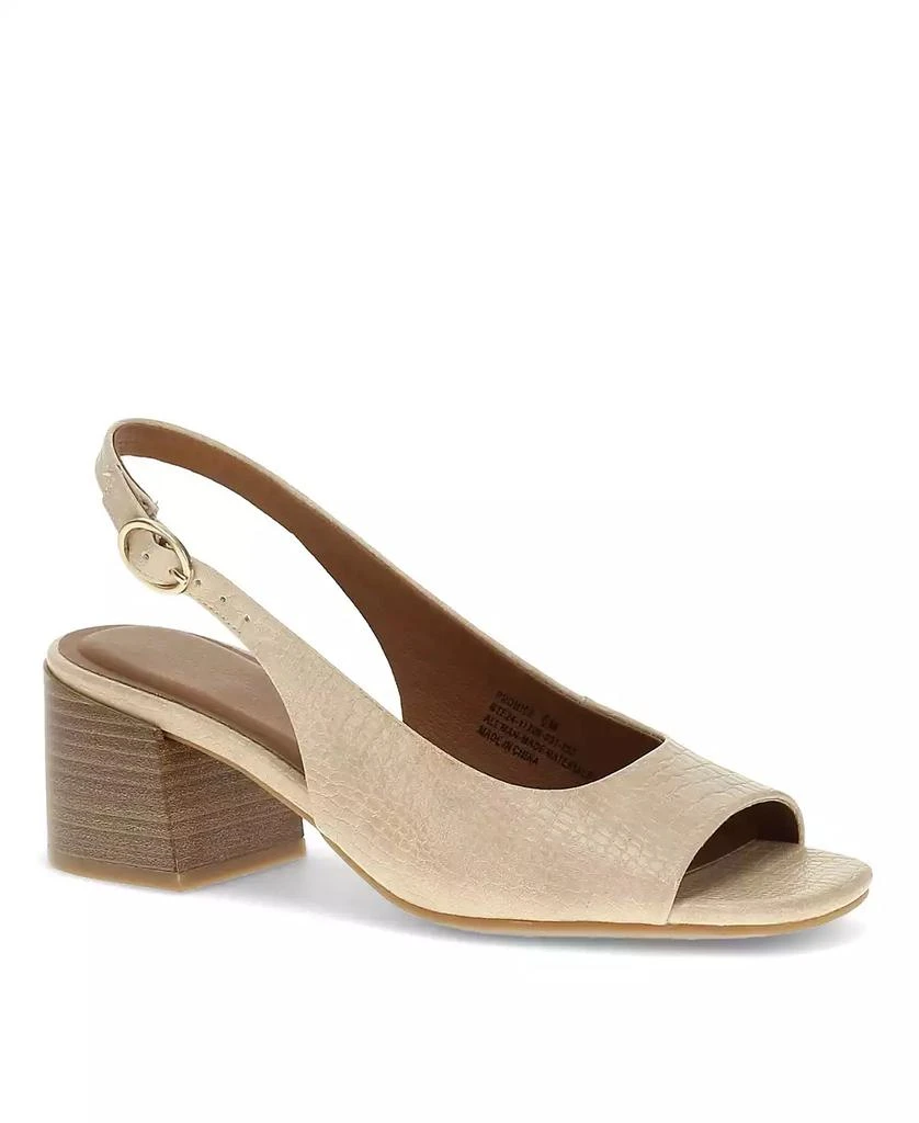 Baretraps Women's Promise Peep Toe Slingback Pump 1