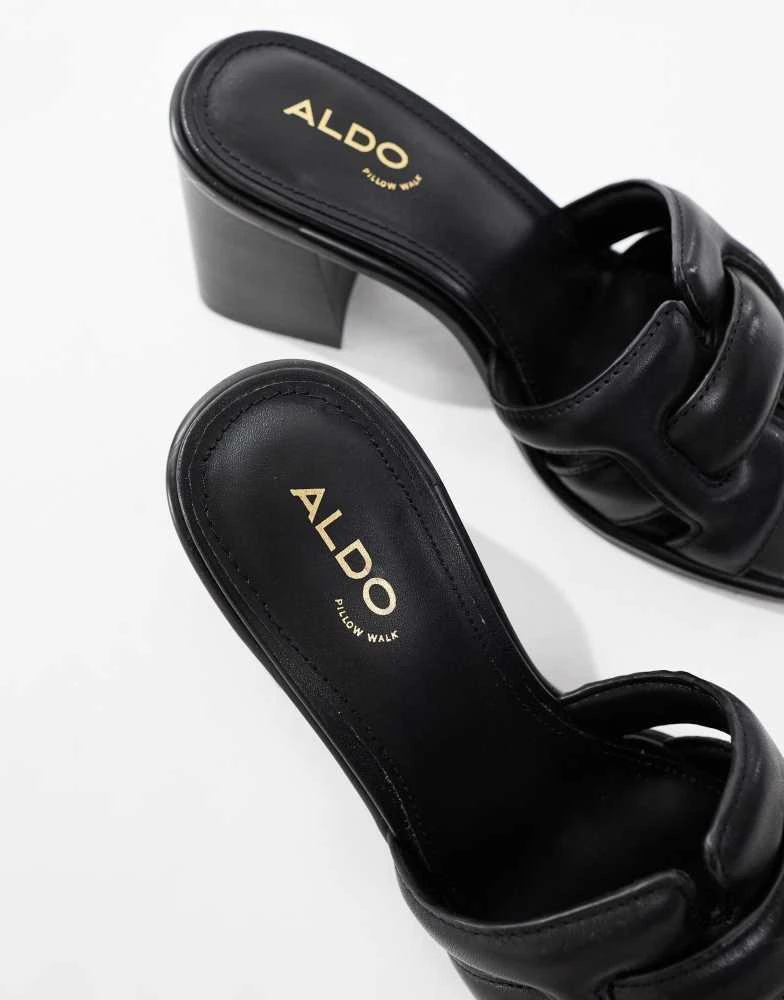 ALDO ALDO Banaladar Heeled Mule in Black 3